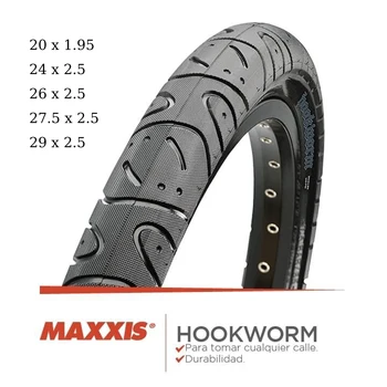 MAXXIS Анкилостома 26x2,5 Велосипедная Шина BMX Wire Bead Clincher Шина для Уличного Парка vert Flatland 20 дюймов 24 26 27,5 или 29 Размеров