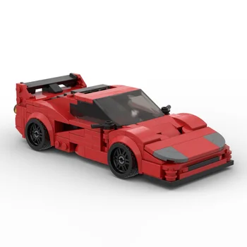 MOC-50832 F40 LM Строительный блок Спортивная радиоуправляемая игрушечная модель автомобиля для детского подарка