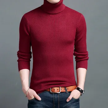 MRMT 2023 Абсолютно новые осенне-зимние мужские свитера, Кашемировый свитер с подкладкой, Тонкий пуловер для мужского свитера