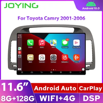 New8GB128GB 11,6 Дюймовый Автомобильный Радио Стерео Видеоплеер Bluetooth С GPS Камерой заднего Вида Для Toyota Camry 2001 2002 2003 2004 2005 2006