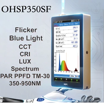 OHSP350SF Функция Мерцания CCT CRI Lux Спектрометр 350-950nm Спектрометр
