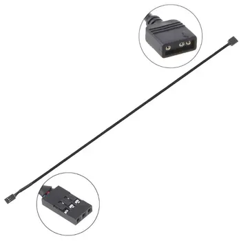 QX2B 5V RGB VDG Преобразовательный линейный кабельный разъем с 3-контактным разъемом для материнской платы