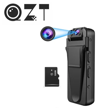 QZT МИНИ-камера для улицы HD 1080P, Прогулочный спортивный велосипед, Пешие прогулки, Аудио-Видео, Многофункциональная камера ночного видения 32 ГБ 64 ГБ