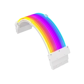 RGB Glow Wire Illusion Cable Нижняя Часть Удлинительного кабеля в нейлоновой оплетке Интерфейс 4,2 мм
