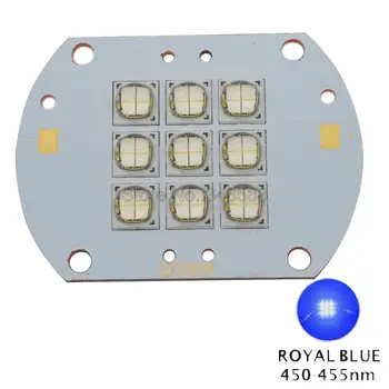 Rebel ES 100 Вт Королевский Синий 450 нм-455 нм Высокомощная светодиодная лампа 30-36 В 3A для аквариума 