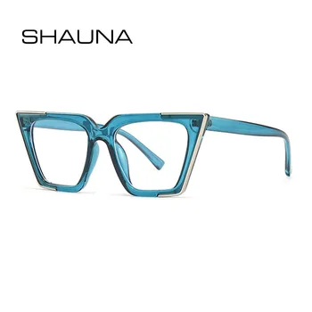 SHAUNA, Анти-Голубой свет, Модные женские очки в оправе 
