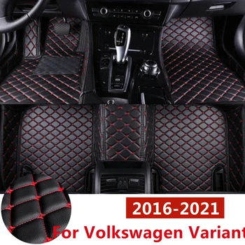 SJ ALL Weather Custom Подходит Для Volkswagen Variant 2016-2021 Автомобильные Коврики для Пола Спереди и сзади FloorLiner Styling Автозапчасти Ковер Коврик