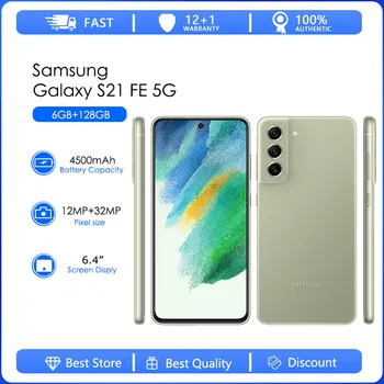 Samsung Galaxy S21 FE 5G G990B G990U Оригинальный 6,4 