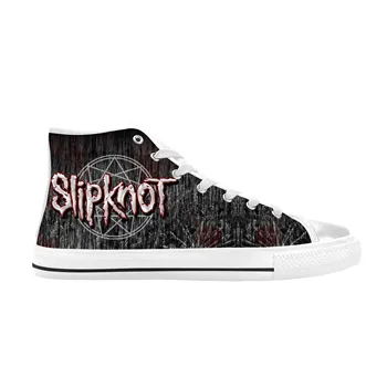 Slipknots Хэви-метал Рок-группа, Музыкальная Певица, Крутая Повседневная Матерчатая Обувь С Высоким Берцем, Удобные Дышащие Мужские И Женские Кроссовки С 3D Принтом