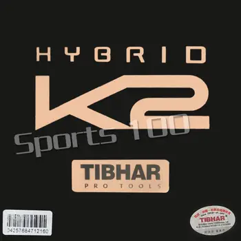 TIBHAR 2019 Новый ГИБРИД K2 (липкая резина + немецкая жесткая губка, скорость и вращение) для настольного тенниса, резиновая губка для пинг-понга