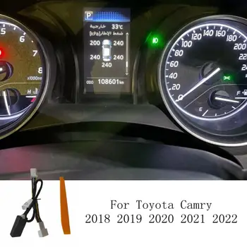 TPMS Шины Цифровой ЖК-дисплей Автоматическая Охранная Сигнализация Давления в шинах Для Toyota Camry 2018 2019 2020 2021 2022