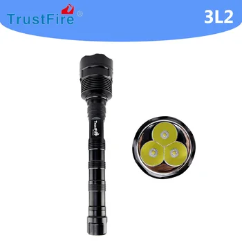 TrustFire (3T6 TR-3T6) обновление (TR-3L2 3L2) 3800LM поисковый фонарь для самообороны, мощный светодиодный фонарик