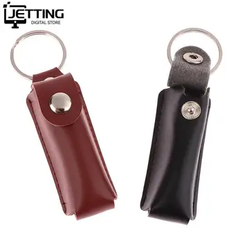 USB-чехол, защитная сумка, Портативный карманный Кожаный брелок для ключей от USB-накопителя