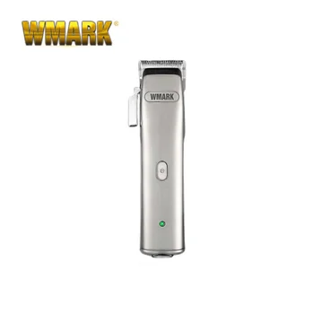 WMARK 9000 об/мин Профессиональная Машинка Для стрижки волос с Микрочипированным Магнитным двигателем 4400 батарея DLC Fade Blade Clipper Триммер Для Мужчин NG-9001