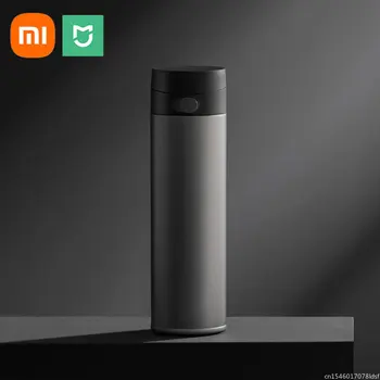 Xiaomi Mijia Thermos Cup Ti Сохраняет тепло и охлаждение 450 мл, Корпус из чистого титана, Портативный Термос, полезный напиток для дома