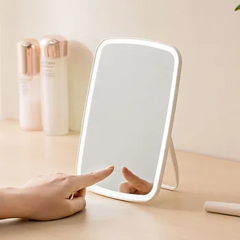 Xiaomi Youpin LED Зеркало для макияжа с сенсорным управлением, светодиодный светильник с регулируемым углом яркости, светильники для рабочего стола в общежитии