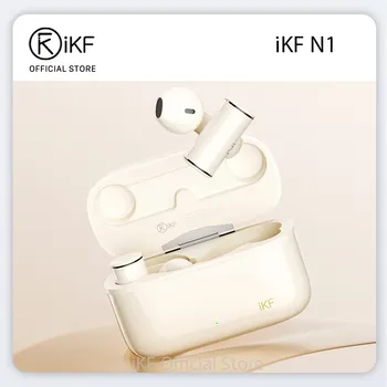 iKF N1-Беспроводные наушники с воздушной проводимостью, Шумоподавление при Вызове, Hi-Fi Звук, время воспроизведения 60 часов, Спортивные наушники для Android/iOS