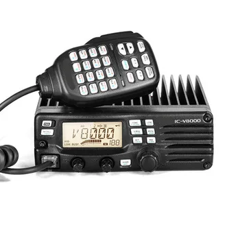 ic v8000 ic-v8000 автомобильные инструменты microfono 75 Вт УКВ Двухдиапазонный 2 din indash автомобильный FM-Трансивер с сенсорным экраном мобильное радио для автомобиля