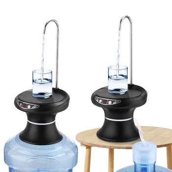 Автоматический Диспенсер для воды Электрический Водяной Галлонный насос для бутылки 19 литров Кухонный Диспенсер для Питья Распылитель USB Перезаряжаемый