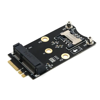 Адаптер Wi-Fi M.2 Mini PCIE для беспроводной сетевой карты M2 NGFF Key A + E Устройство для сбора карт Wi-Fi с разъемом