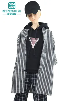 Аксессуары BJD, одежда для куклы, подходит на 70 см-80 см, кукла со сферическим шарниром BJD, модный красивый свитер с капюшоном, игрушки для девочек
