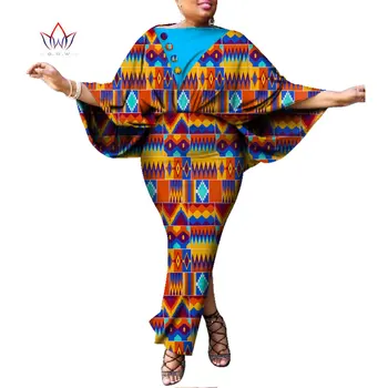 Африканские платья для женщин Bazin Riche, Африканская одежда, Комплекты из 2 предметов, Дашики, Женский Топ на пуговицах с принтом и Юбка, Комплекты WY3369