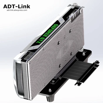 База видеокарты GTX GPU, корпус ATX, PCI-e, Внешний встроенный кронштейн GTX1080TI Gen3.0 PCIe, удлинитель от 16x до 16x Riser, кабель ADT