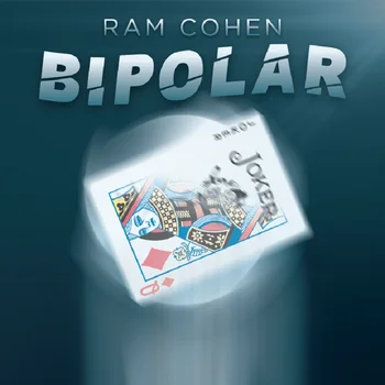 Биполярный от Ram Cohen, меняющий цвет карты, Иллюзии, Трюк, реквизит для фокусов