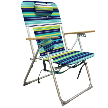 Большой Вес, вместительный рюкзак, Пляжный стул, уличная мебель в синюю полоску