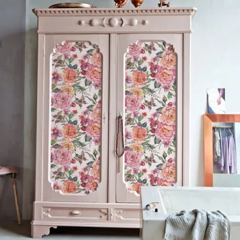 Водонепроницаемые обои из ПВХ с цветочным рисунком, домашний декор для покрытия стен Спальни, гостиной, комнаты старейшин, обои для стен
