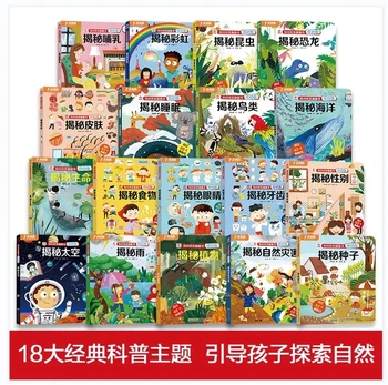 Вы можете нажать, чтобы прочитать книжку-перевертыш, раскрывающую секретную серию книжек с картинками, а дети могут прочитать книгу-пещеру
