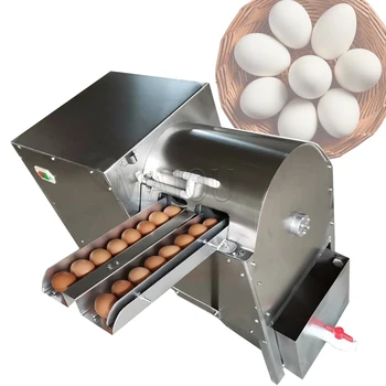 Высокоэффективная коммерческая Электрическая машина для мытья яиц домашней птицы из нержавеющей стали/Оборудование для чистки свежих Грязных яиц