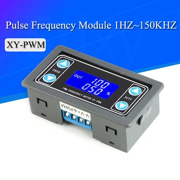 Генератор сигналов Частотой 1 Гц ~ 150 кГц с цифровым дисплеем PWM, Регулируемое Соотношение частоты импульсов, Генератор прямоугольных сигналов Прямоугольной формы