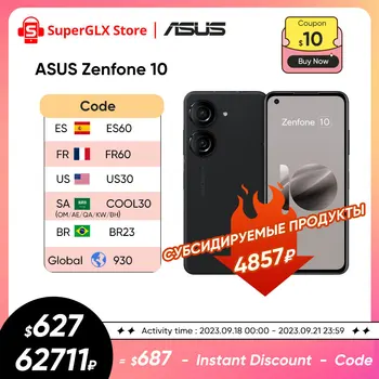 Глобальная версия ASUS Zenfone 10 5G Snapdragon 8 Gen 2 5,9 