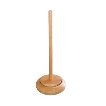 Деревянный держатель для пряжи, Диспенсер для вязания крючком, Держатель для шариков пряжи для вязания, Диспенсер для шпинделя для пряжи, Инструмент для вязания крючком