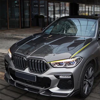 Для BMW X6 G06 Модифицированный Капот из Высококачественного Углеродного Волокна в стиле LD Снаружи Автомобиля