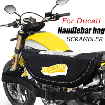 Для DUCATI Scrambler1100 ducati scrambler400 scrambler 800 Аксессуары для мотоциклов Водонепроницаемая И Пылезащитная Сумка для хранения Руля
