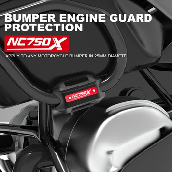 Для HONDA NC 750X NC750 X 2012-2018 2019 2020 NC750X 2021 2022 Защита двигателя Мотоцикла Бампер Защитный Блок Аксессуары