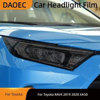 Для Toyota RAV4 2019 2020 XA50 Оттенок автомобильных Фар Черная Защитная Пленка Защитная Прозрачная Наклейка Из ТПУ Аксессуары