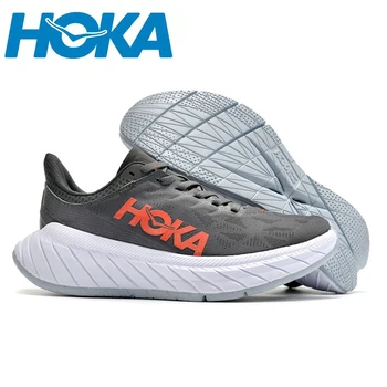 Дышащие мужские и женские дорожные кроссовки HOKA Original Carbon X2, Сетчатые легкие кроссовки для бега трусцой, Повседневная теннисная обувь
