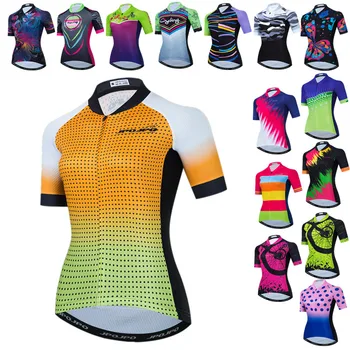 Женская Велосипедная майка Weimostar 2024 Pro Team, Топы, Велосипедная одежда, Анти-УФ, Майка для MTB Велосипеда, Дышащая Велосипедная рубашка, Велосипедная одежда