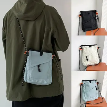 Женская сумка-Мессенджер, Модная сумка на плечо для девочек, Студенческие Корейские сумки Большой Емкости, Женские сумки через плечо, Женская сумка для телефона