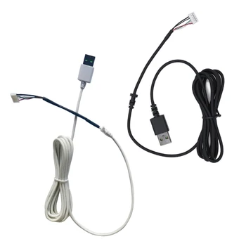 Замена кабельной линии USB-мыши Мягкая проводная линия мыши для Razer DeathAdder Essential 6400 точек на дюйм Мышь 1.7-2 м Прямая поставка