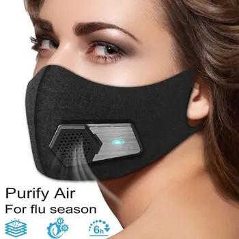 Защита от загрязнения для умной электрической маски PM2.5 Фильтр для защиты лица Многоразового использования