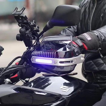Защита рук Для Мотоциклов Цевья светодиодные YAMAHA XT 660 VINO R15 V3 FZ8 V STAR 1100 X MAX FZ16 XVS 1100 TRACER 700