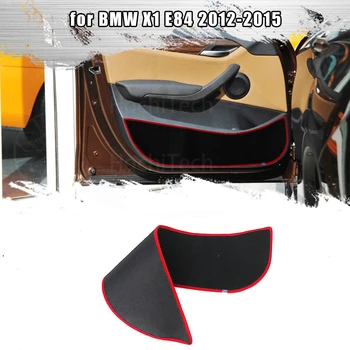 Защитный коврик для внутренней защиты двери, боковая кромка, накладка на дверь автомобиля, наклейка против ударов для BMW X1 E84 2012-2015