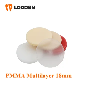 Зуботехническая лаборатория Многослойная открытая система PMMA Block (98 мм) * 10-25 мм для зуботехнической лаборатории CAD/CAM vita 16 цветов