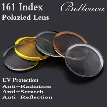 Индекс 1,61 Асферические Оптические Поляризованные Солнцезащитные очки С Рецептурными Линзами CR-39 Близорукость Пресбиопические Линзы Солнцезащитные Очки с Линзами 2 ШТ BC163
