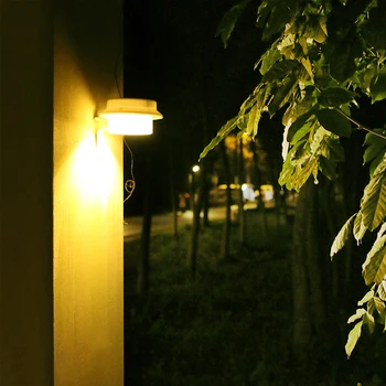 Индукционный настенный светильник на солнечной энергии 5V 13 LED SMD, Наружный Водонепроницаемый настенный светильник для крыльца, сада, двора, Подъездной дорожки, Уличного Фонаря
