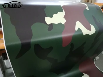 Камуфляжная черно-зеленая наклейка для автомобиля Армейская зеленая камуфляжная виниловая пленка Со сливом воздуха для грузовика, мотоцикла, автомобиля